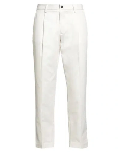 Hugo Boss Boss  Man Pants Cream Size 32 Cotton, Viscose In White