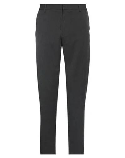 Hugo Boss Boss  Man Pants Lead Size 36 Polyester, Viscose, Elastane In Grey