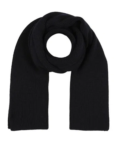 Hugo Boss Boss  Man Scarf Midnight Blue Size - Virgin Wool