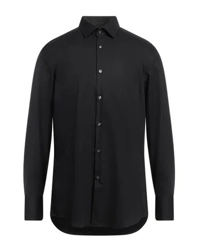 HUGO BOSS BOSS HUGO BOSS MAN SHIRT BLACK SIZE 15 ¾ COTTON