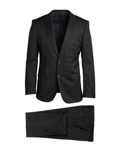 Hugo Boss Boss  Man Suit Black Size 46 Virgin Wool