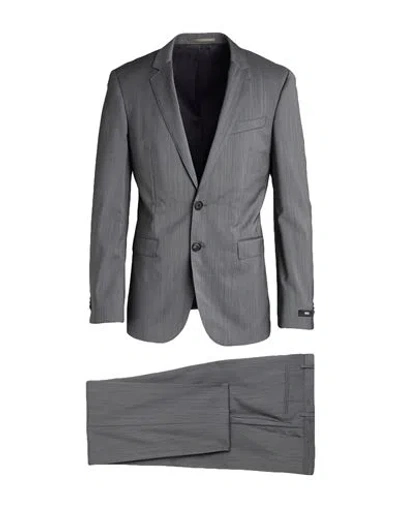 Hugo Boss Boss  Man Suit Grey Size 44 Virgin Wool