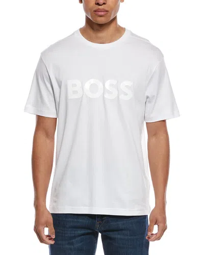 Hugo Boss Mirror Iconic T-shirt In White