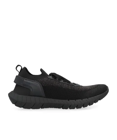 Hugo Boss Boss  Motion Lace-up Sneakers In Black