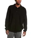 Hugo Boss Boss  Padori Wool-blend Polo Sweater In Black