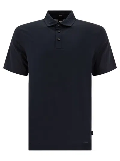 Hugo Boss Press 50 Polo Shirts In Blue