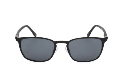 Hugo Boss Boss  Rectangular Frame Sunglasses In Black