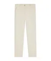 Hugo Boss Elastan Trousers In Neutral
