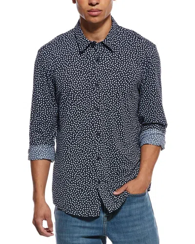 Hugo Boss Roan Kent Pattern Shirt In Black