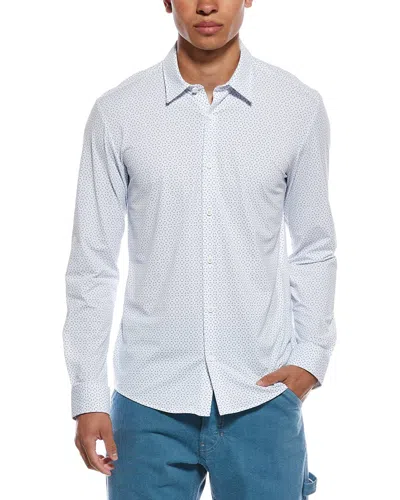 Hugo Boss Roan Kent Pattern Shirt In Blue
