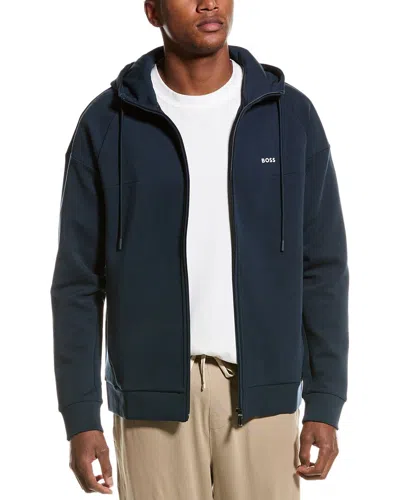 Hugo Boss Boss  Saggy Track Jacket In Blue