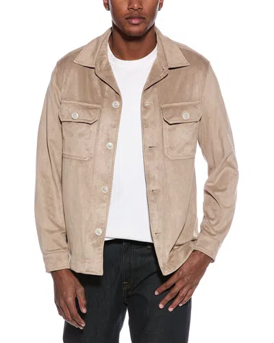 Hugo Boss Boss  Shirt Jacket In Beige