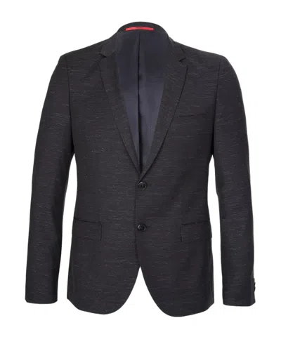 Hugo Boss Boss  Single-breasted Tailored Blazer In Black