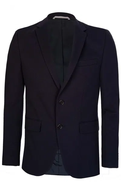 Hugo Boss Boss  Single-breasted Tailored Blazer In Black