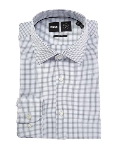 Hugo Boss Boss  Slim Fit Dress Shirt In Blue