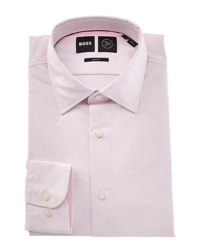 Hugo Boss Boss  Slim Fit Dress Shirt In Pink