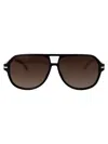 Hugo Boss Boss Black Acetate Sunglasses In Black