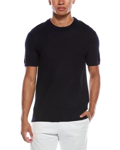 Hugo Boss Tantino Textured T-shirt In Black