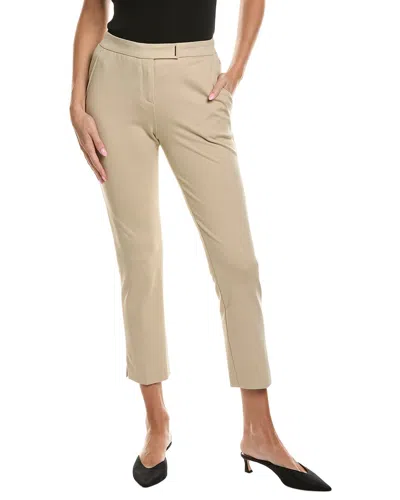 Hugo Boss Boss  Tapria Crop Pant In Neutral
