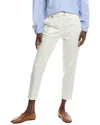 Hugo Boss Boss By  Women's Casual Satin Chino Pants In White