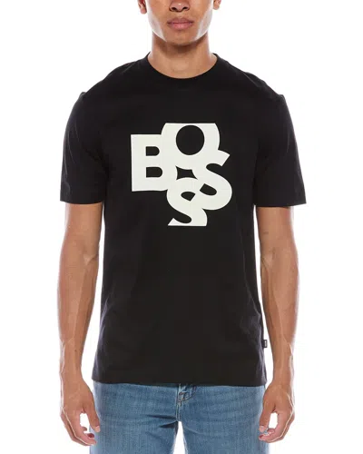 Hugo Boss Boss  Tibur T-shirt In Black