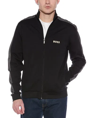 Hugo Boss Boss  Track Jacket In Black