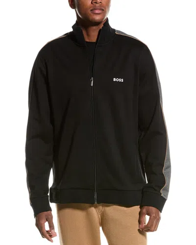 Hugo Boss Boss  Track Jacket In Black