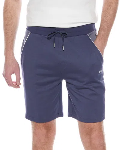 Hugo Boss Boss  Track Short In Blue