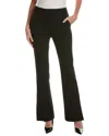 Hugo Boss Boss Tuleah Wool Flare Pants In Black