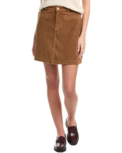 Hugo Boss Boss  Vrecord Skirt In Brown