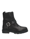Hugo Boss Boss  Woman Ankle Boots Black Size 7 Leather In Black