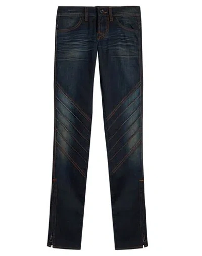 Hugo Boss Boss  Woman Jeans Blue Size 25w-34l Cotton, Elastane