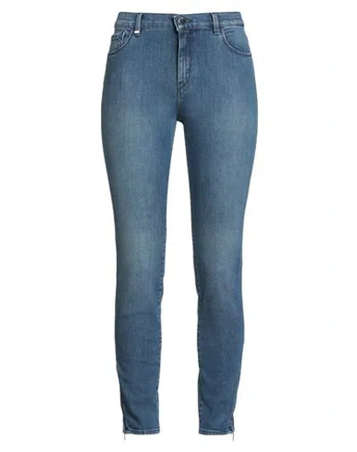 Hugo Boss Boss  Woman Jeans Blue Size 30 Cotton, Polyester, Elastane