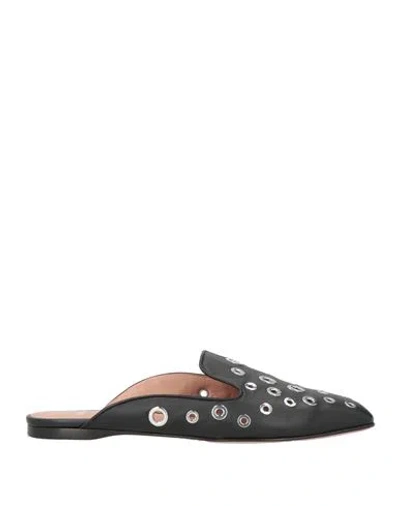 Hugo Boss Boss  Woman Mules & Clogs Black Size 6 Leather