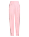 Hugo Boss Hugo Woman Pants Pink Size 2 Recycled Polyester, Polyester, Viscose, Elastane In Pink