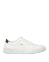 Hugo Boss Boss  Woman Sneakers Off White Size 5 Leather In White