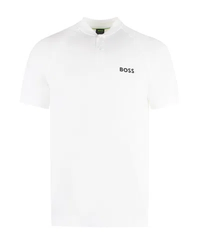HUGO BOSS BOSS HUGO BOSS X MATTEO BERRETTINI SHORT-SLEEVED POLO SHIRT