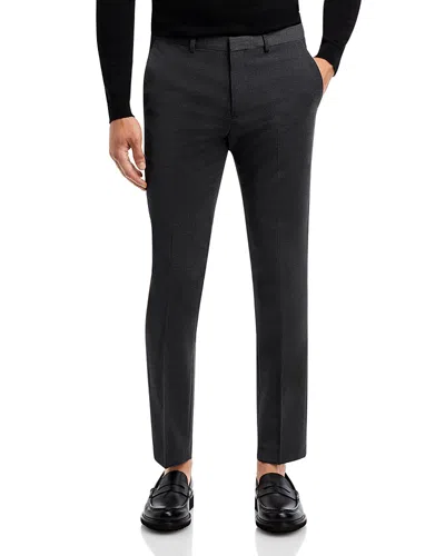Hugo Boss Boss Hugo Hesten Stretch Wool Extra Slim Fit Suit Pants In Charcoal