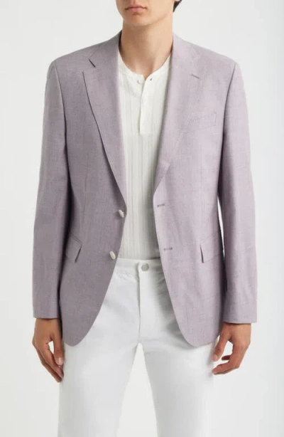 Hugo Boss Boss Huston Virgin Wool Blend Sportcoat In Multi