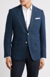 Hugo Boss Boss Hutson Plaid Sport Coat In Blue