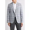 Hugo Boss Boss Hutson Plaid Sport Coat In Blue