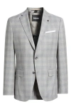 Shop Hugo Boss Boss Hutson Plaid Virgin Wool Sport Coat