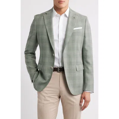 Hugo Boss Boss Hutson Plaid Virgin Wool Sport Coat