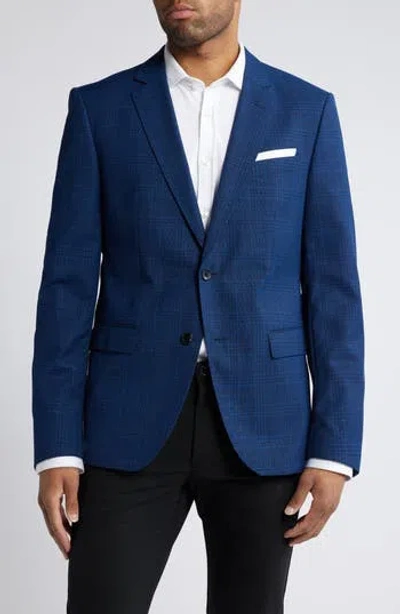 HUGO BOSS BOSS HUTSON PLAID WOOL SPORT COAT