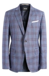 HUGO BOSS BOSS HUTSON PLAID WOOL SPORT COAT