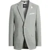 Hugo Boss Boss Hutson Slim Fit Microcheck Wool Blend Sport Coat