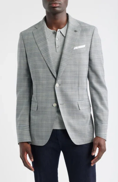 Hugo Boss Boss Hutson Slim Fit Plaid Sport Coat