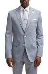 Hugo Boss Boss Hutson Wool Blend Sport Coat In Blue
