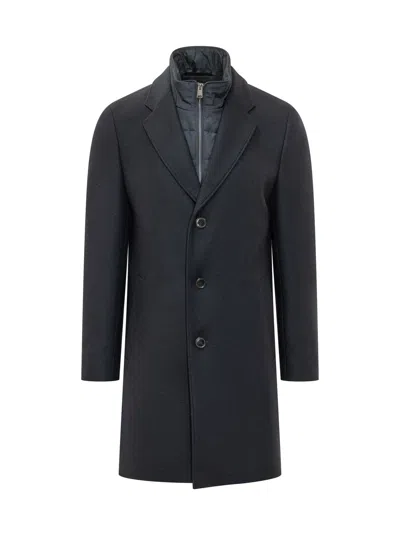 Hugo Boss Boss Hyde Bib Jacket In Dark Blue
