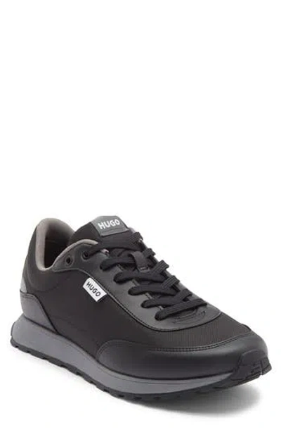 Hugo Boss Boss Icelin Runn Sneaker In Black
